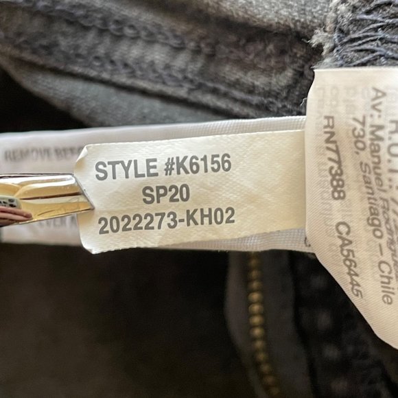 Madewell Womens 31 High Rise Denim Shorts Faded Black Cut Off Hem Style K6156 - Picture 13 of 13